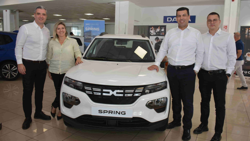 Dacia’nın ilk elektrikli otomobili Spring, Ermat’ta…